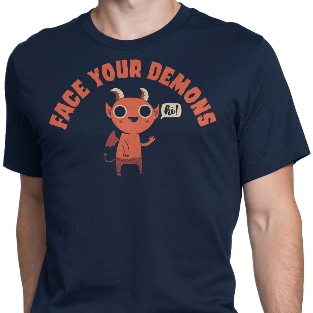Face Your Demons - Men's Apparel T-Shirts, Hoodie, Sweatshirt | CiraTrend.com (Image 4)