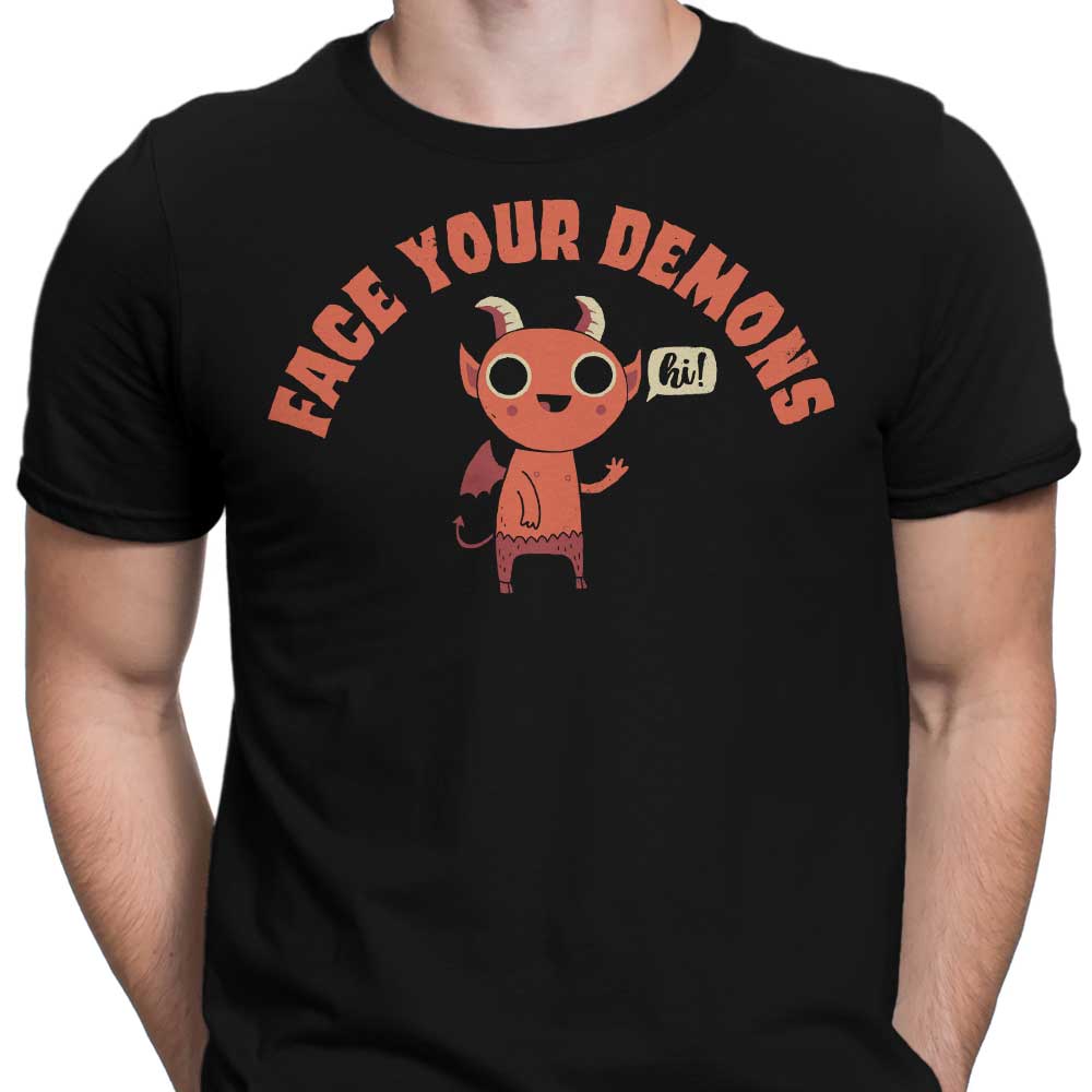 Face Your Demons - Men's Apparel T-Shirts, Hoodie, Sweatshirt | CiraTrend.com (Image 3)
