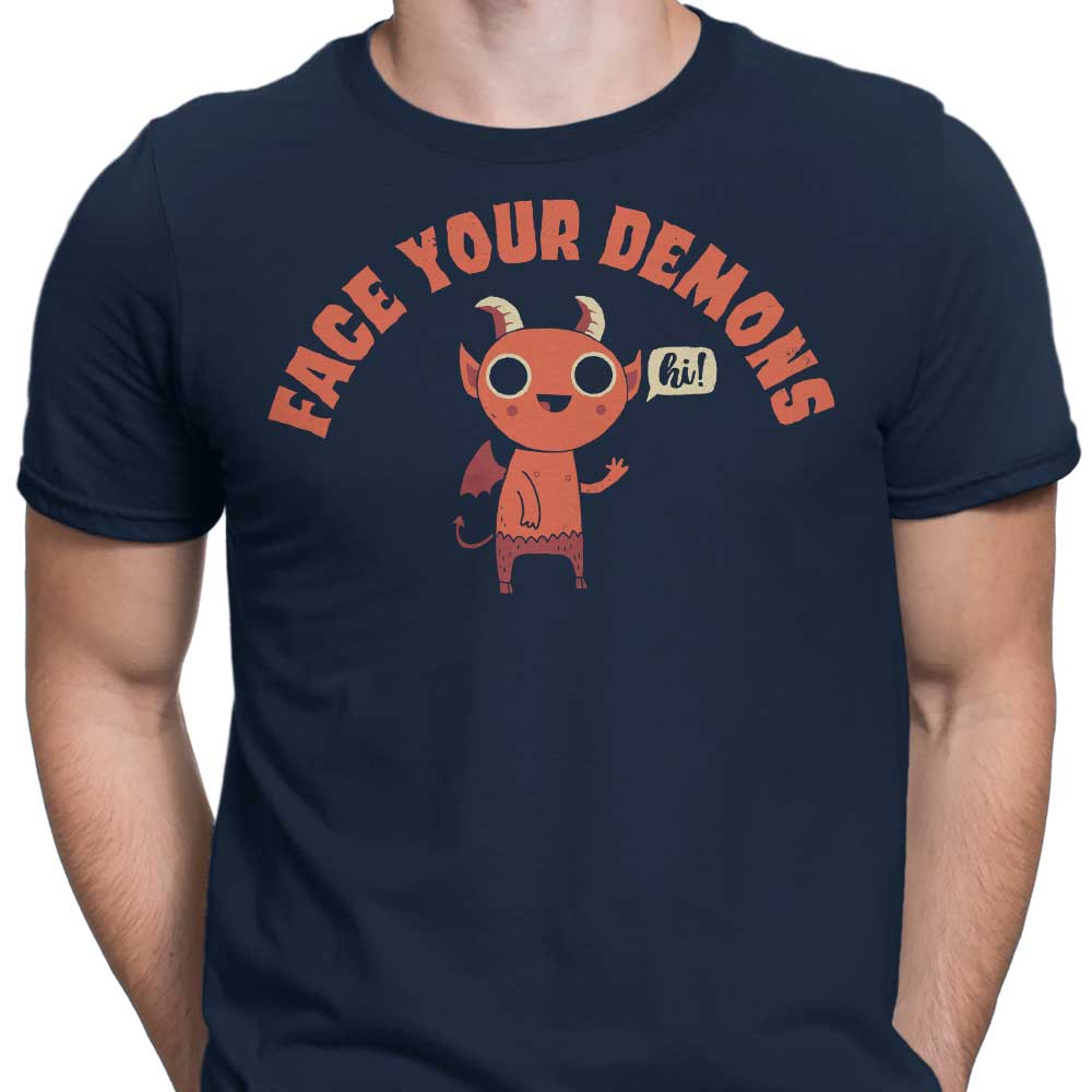 Face Your Demons - Men's Apparel T-Shirts, Hoodie, Sweatshirt | CiraTrend.com (Image 5)