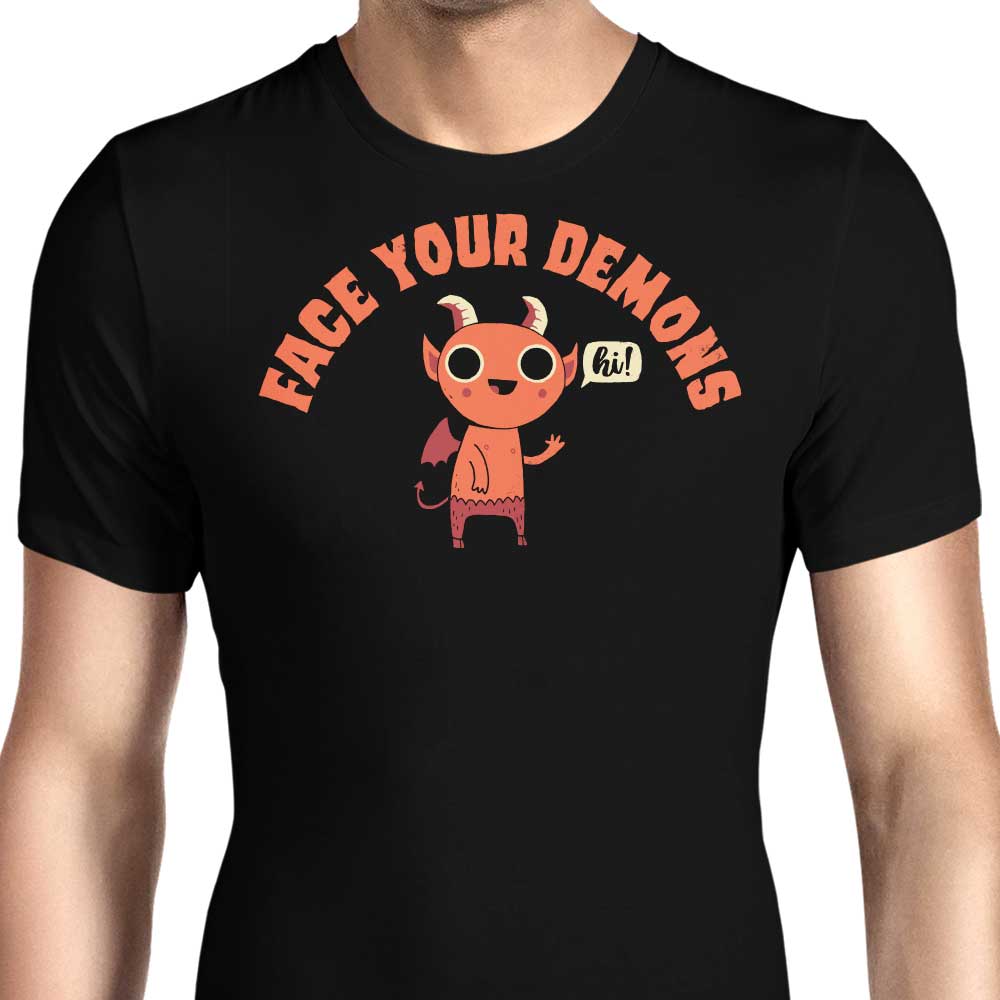 Face Your Demons - Men's Apparel T-Shirts, Hoodie, Sweatshirt | CiraTrend.com (Image 1)