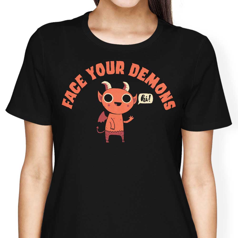 Face Your Demons - Women's Apparel T-Shirts, Hoodie, Sweatshirt | CiraTrend.com (Image 3)