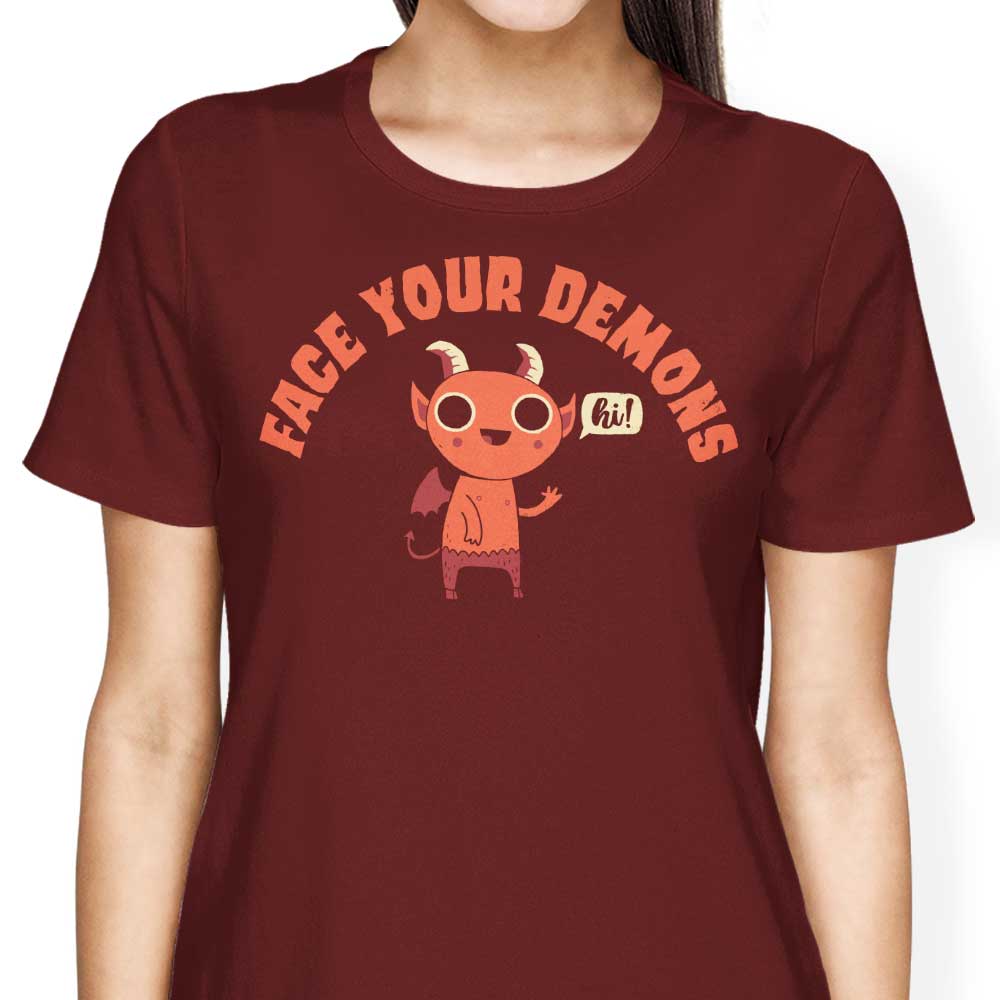 Face Your Demons - Women's Apparel T-Shirts, Hoodie, Sweatshirt | CiraTrend.com (Image 5)