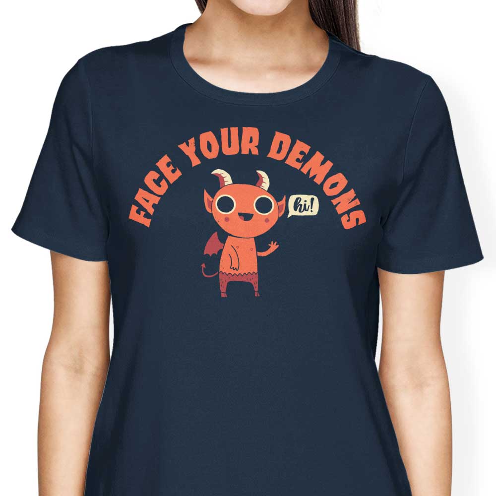 Face Your Demons - Women's Apparel T-Shirts, Hoodie, Sweatshirt | CiraTrend.com (Image 4)
