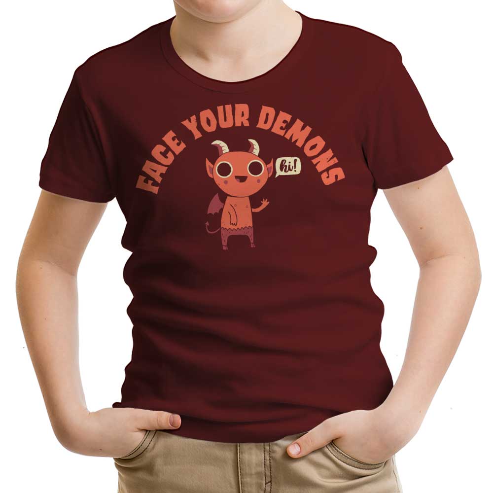 Face Your Demons - Youth Apparel T-Shirts, Hoodie, Sweatshirt | CiraTrend.com (Image 4)
