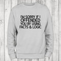 Facts & Logic Sweatshirt Classic Womenswear T-Shirts, Hoodie | CiraTrend.com