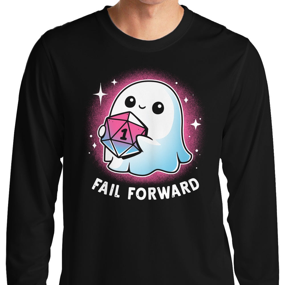 Fail Forward - Long Sleeve T-Shirt Hoodie, Sweatshirt | CiraTrend.com (Image 1)