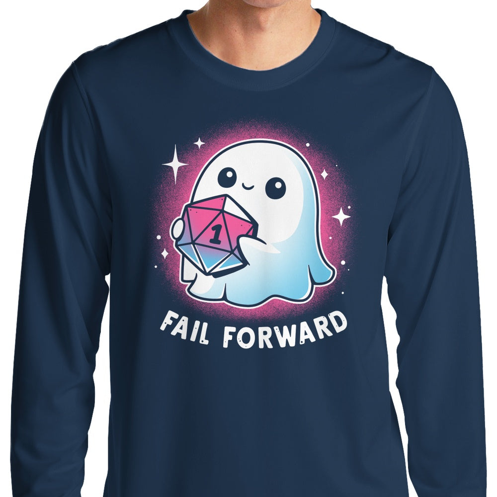Fail Forward - Long Sleeve T-Shirt Hoodie, Sweatshirt | CiraTrend.com (Image 3)