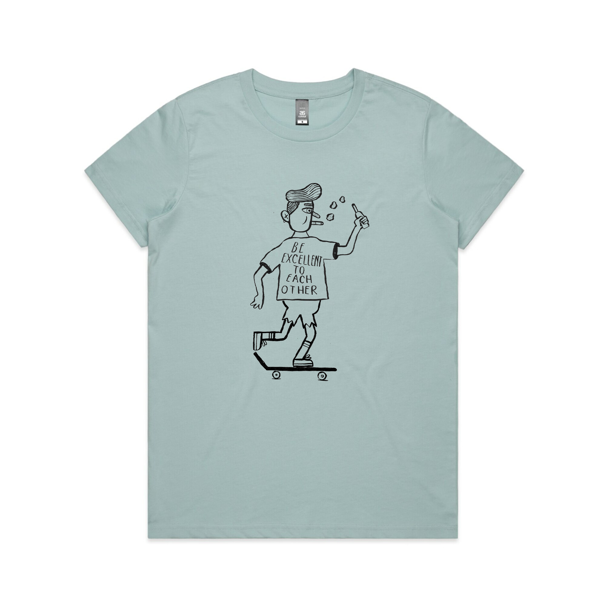 Failr Be Excellent Tee Hoodie, Sweatshirt | CiraTrend.com (Image 3)