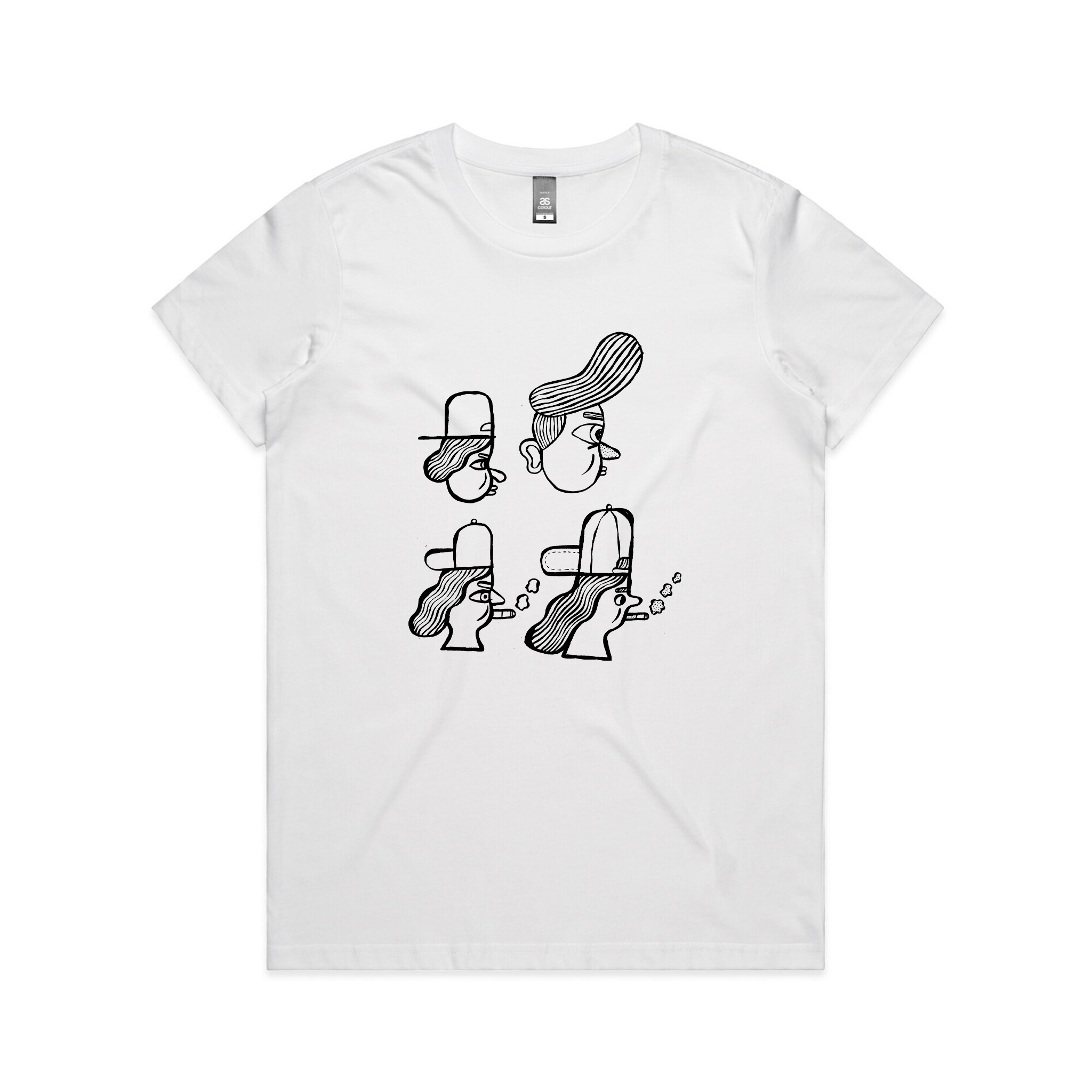 Failr Faces Tee Hoodie, Sweatshirt | CiraTrend.com (Image 2)