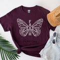 Faith Butterfly Rhinestone Transfer T-Shirts, Hoodie, Sweatshirt | CiraTrend.com