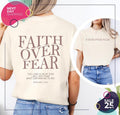 Faith Over Fear Christian Shirt Christian Shirt Jesus Christmas Shirts Trendy Shirt Bible Verse Shirt Latarshia Grant...