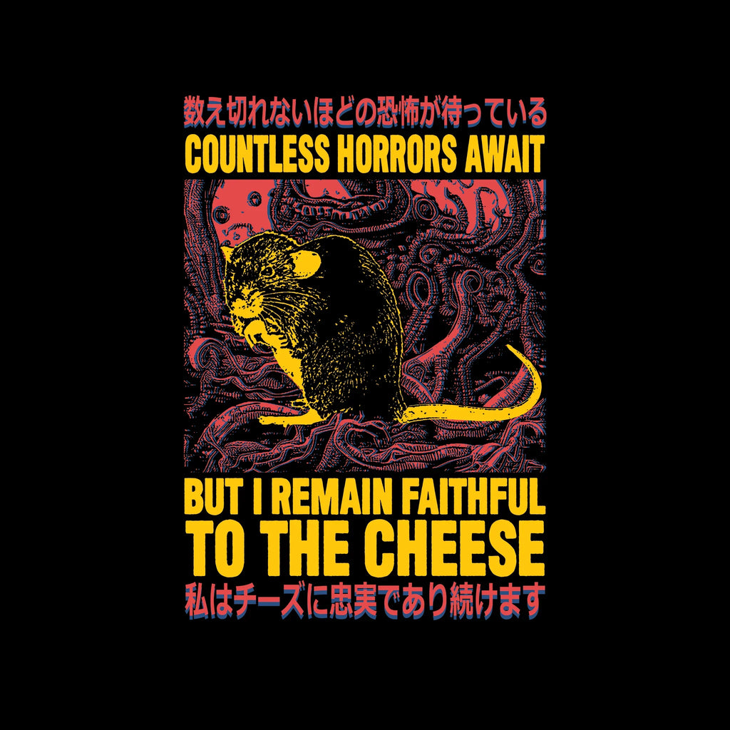 Faithful To The Cheese Oversized Tee Hoodie, Sweatshirt | CiraTrend.com (Image 2)