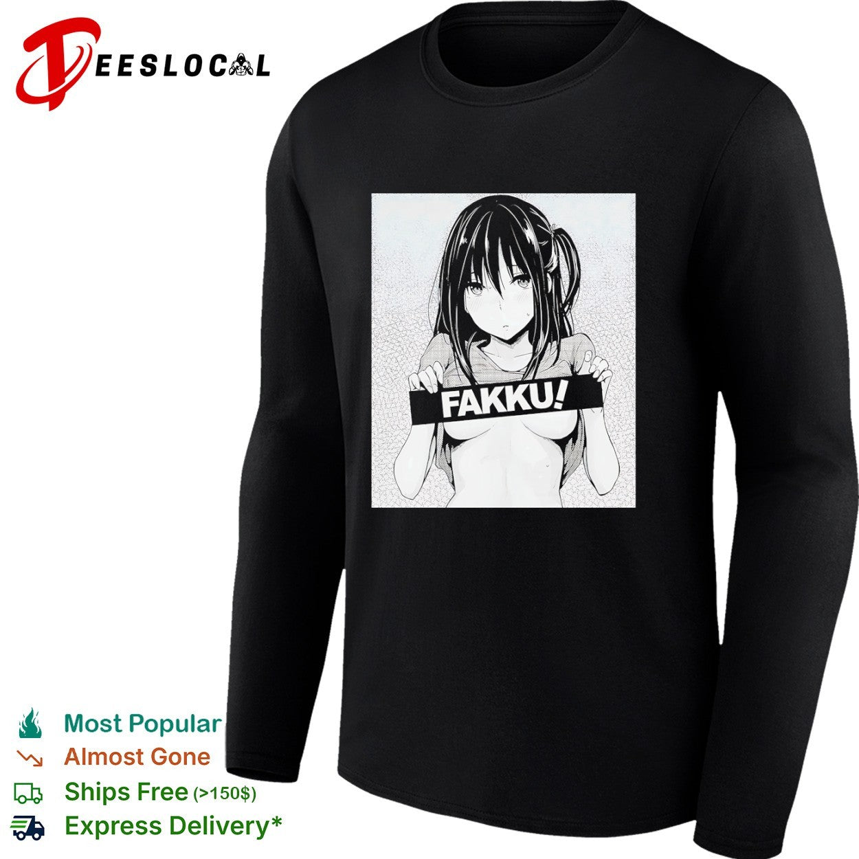 Fakku Anime Manga shirt