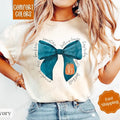 Fall Bow Shirt Comfort Colors, Pumpkin Season Shirt, Fall Womenswear Oversized Crewneck fall coquette Hoodie, Sweatshirt