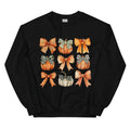 Fall Crewneck, Pumpkins and Bows Sweatshirt, Vintage Fall Sweatshirts, fall Crewnecks, fall sweaters, first day of school...
