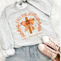 Fall for Jesus, He never leaves sweatshirt | Jesus Sweatshirt T-Shirts, Hoodie | CiraTrend.com