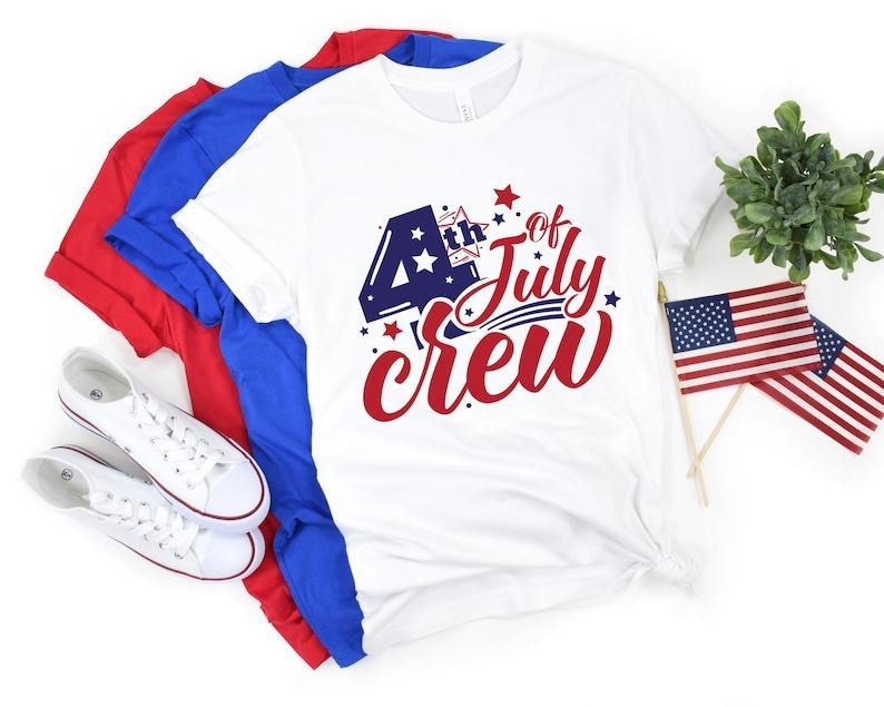 Family 4th Of July, Fourth Of July Crew, Independence Day, 4th Of July Crew, Family Matching Shirt, Patriotic T-Shirt...