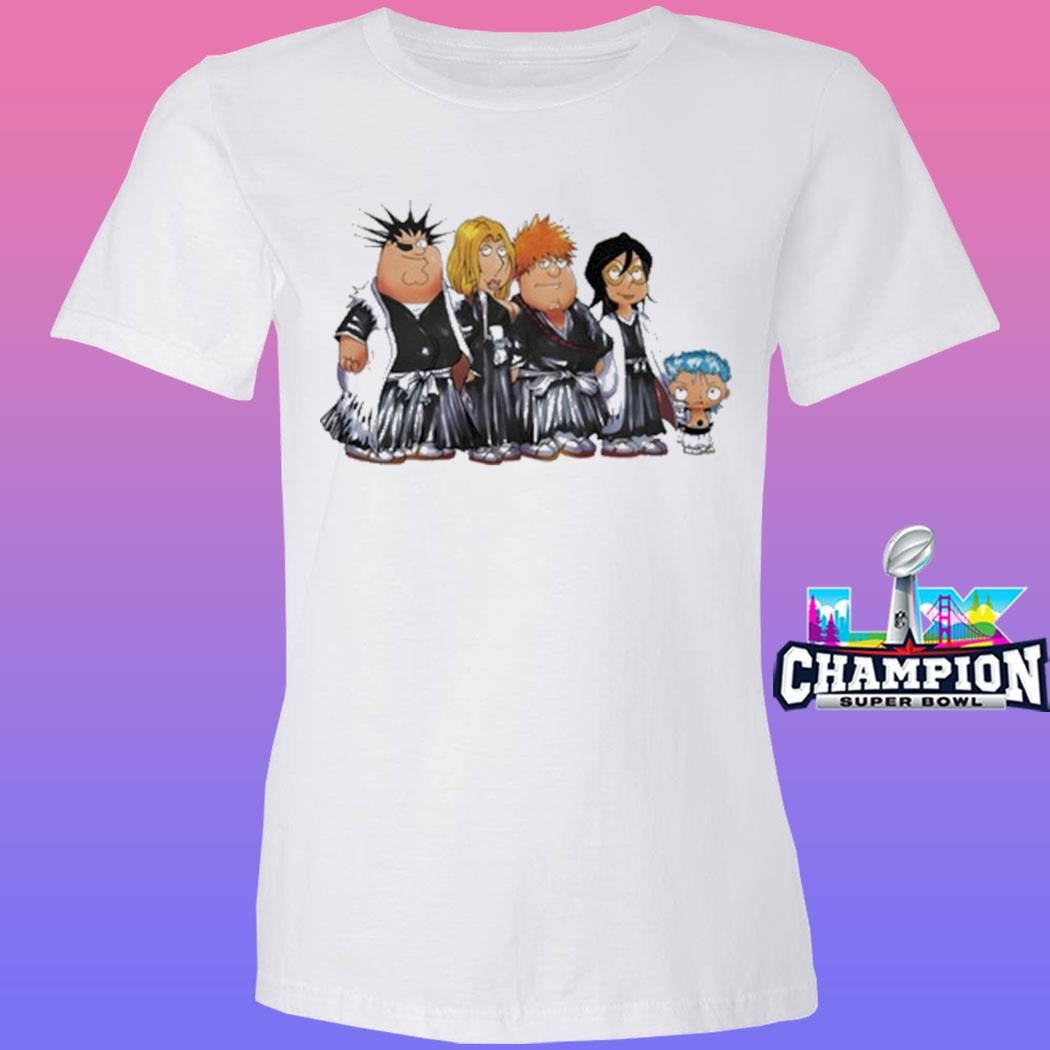 Family Guy X Bleach Soul Reapers Shirt