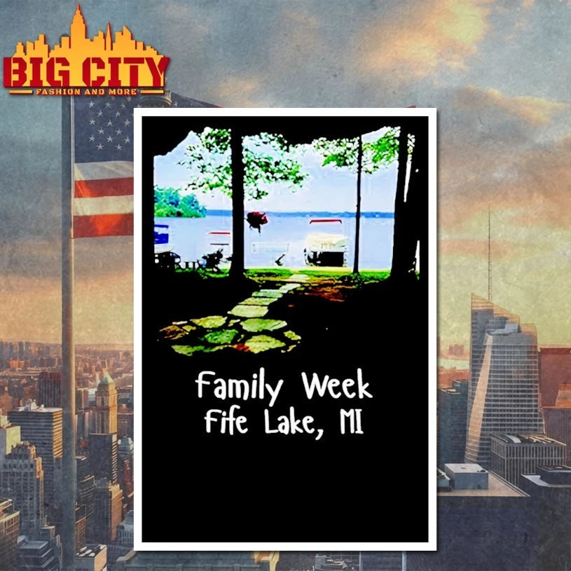 Family Week Fife Lake Fuelling shirt
