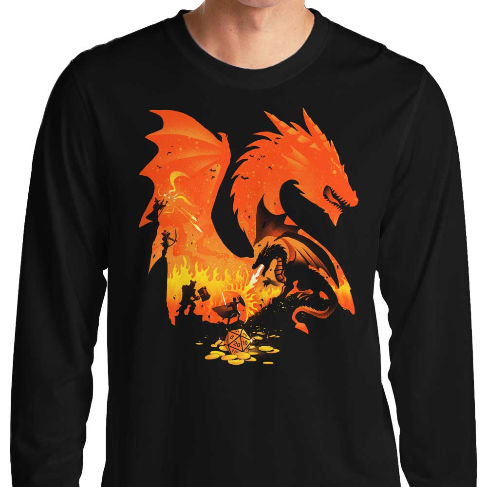 Fantasy Flames - Long Sleeve T-Shirt Hoodie, Sweatshirt | CiraTrend.com (Image 1)