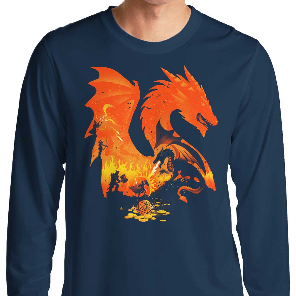 Fantasy Flames - Long Sleeve T-Shirt Hoodie, Sweatshirt | CiraTrend.com (Image 3)