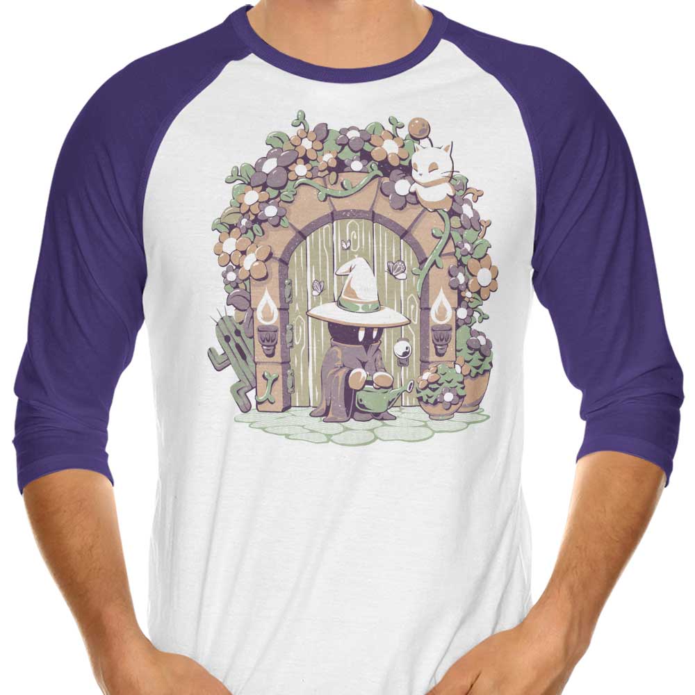 Fantasy Garden - 3/4 Sleeve Raglan T-Shirt Hoodie, Sweatshirt | CiraTrend.com (Image 1)