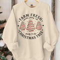 Farm Fresh Christmas Tree Shirt, Christmas Tree Cake Shirt, Christmas Cake Sweatshirt, Christmas Crewneck, Christmas...