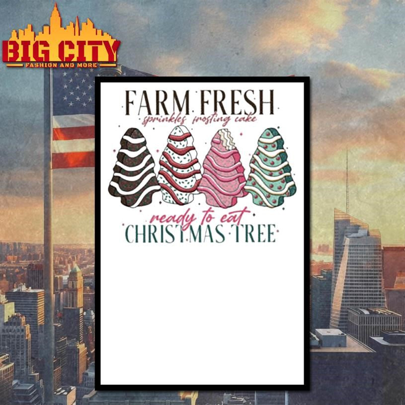 Farm Fresh Christmas Tree Shirt