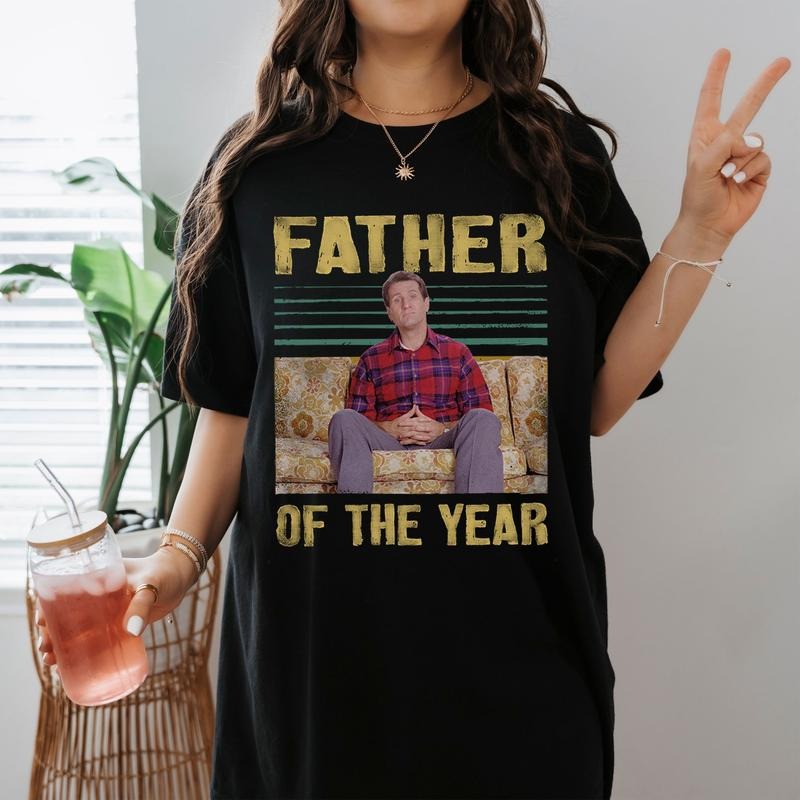Father Of The Year Tee Married With Children Movie Al Bundy Vintage Shirt Hoodie, Sweatshirt | CiraTrend.com