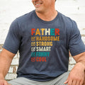 Father's Day Shirt Gift For Dad Handsome Strong Smart Funny Cool Shirtbest Dad T-shirt Happy Fathers Day Tee Dada Shirt Daddy Clothing  T-shirt, sweater and Hoodie