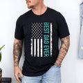 Father's day Best dad ever with US american flag T-Shirt | 100% Cotton Tee, Top Menswear Hoodie, Sweatshirt | CiraTrend.com