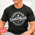 Fatherhood Shirt Funny Father Tee Medium Top Hoodie, Sweatshirt | CiraTrend.com