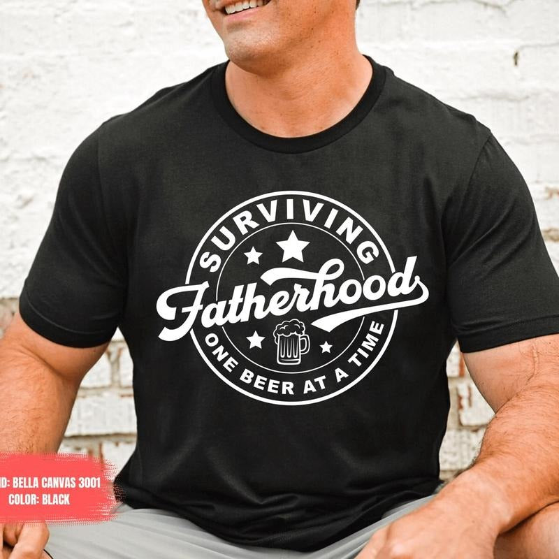 Fatherhood Shirt Funny Father Tee Medium Top Hoodie, Sweatshirt | CiraTrend.com