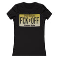 License Plate "FCK-OFF" Girls Shirt Hoodie, Sweatshirt | CiraTrend.com
