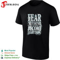 Fear nothing become everything glitch art shirt