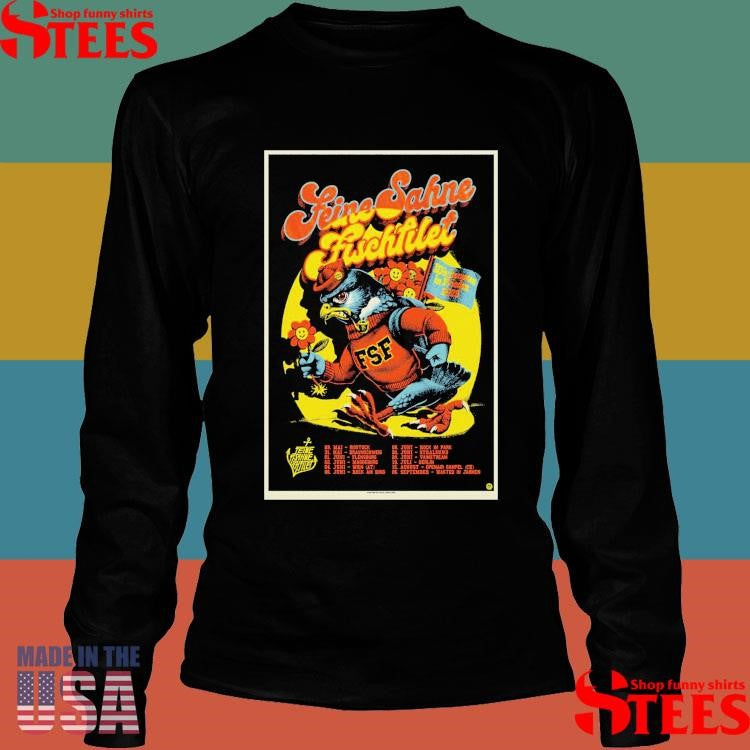 Feine Sahne Fischfilet Wir Kommen In Frieden 2025 Tour T-shirt