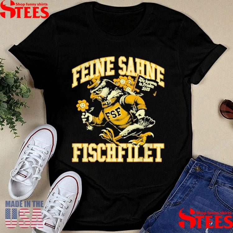 Feine Sahne Fischfilet Wir Kommen In Frieden Tour 2025 T-shirt