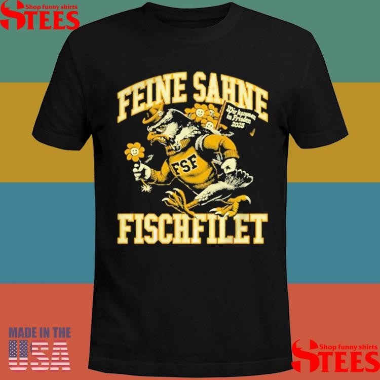 Feine Sahne Fischfilet Wir Kommen In Frieden Tour 2025 T-shirt