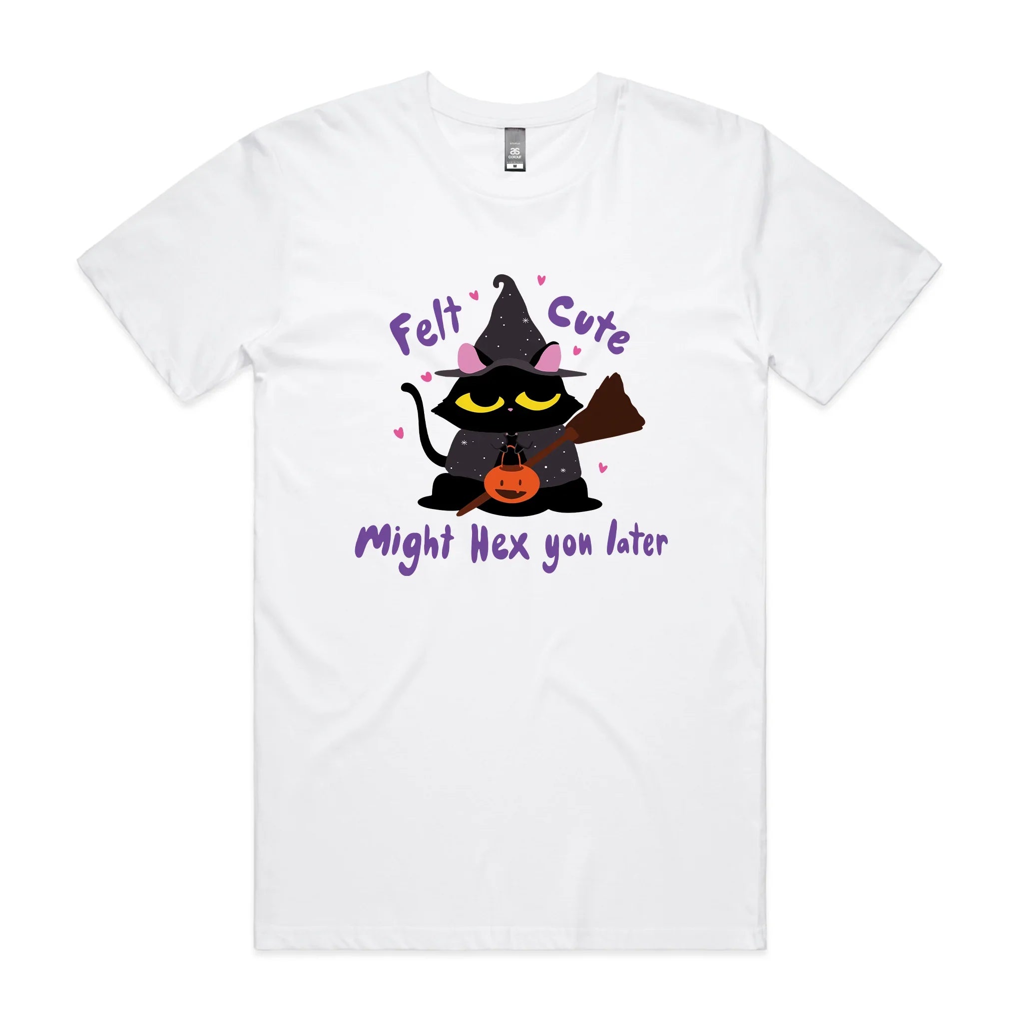 Felt Cute, Might Hex Tee Hoodie, Sweatshirt | CiraTrend.com (Image 1)