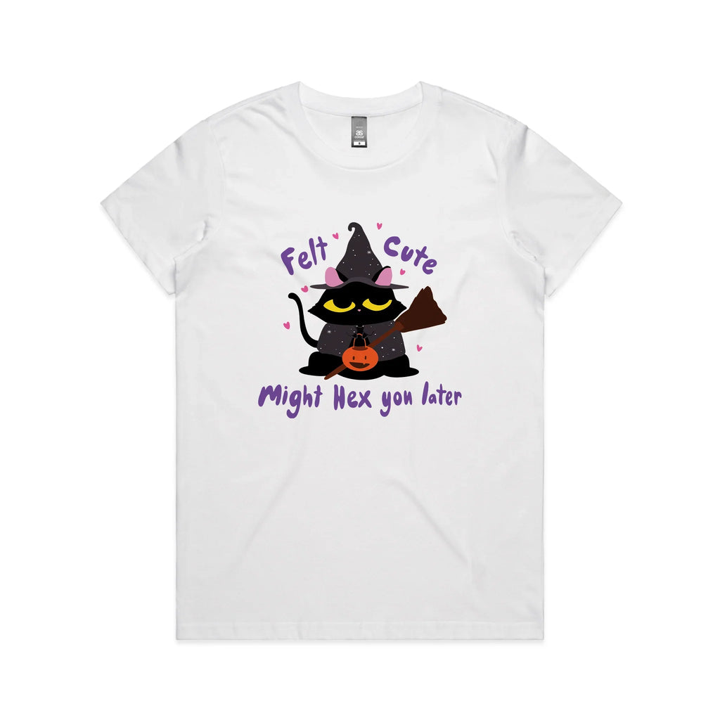 Felt Cute, Might Hex Tee Hoodie, Sweatshirt | CiraTrend.com (Image 5)