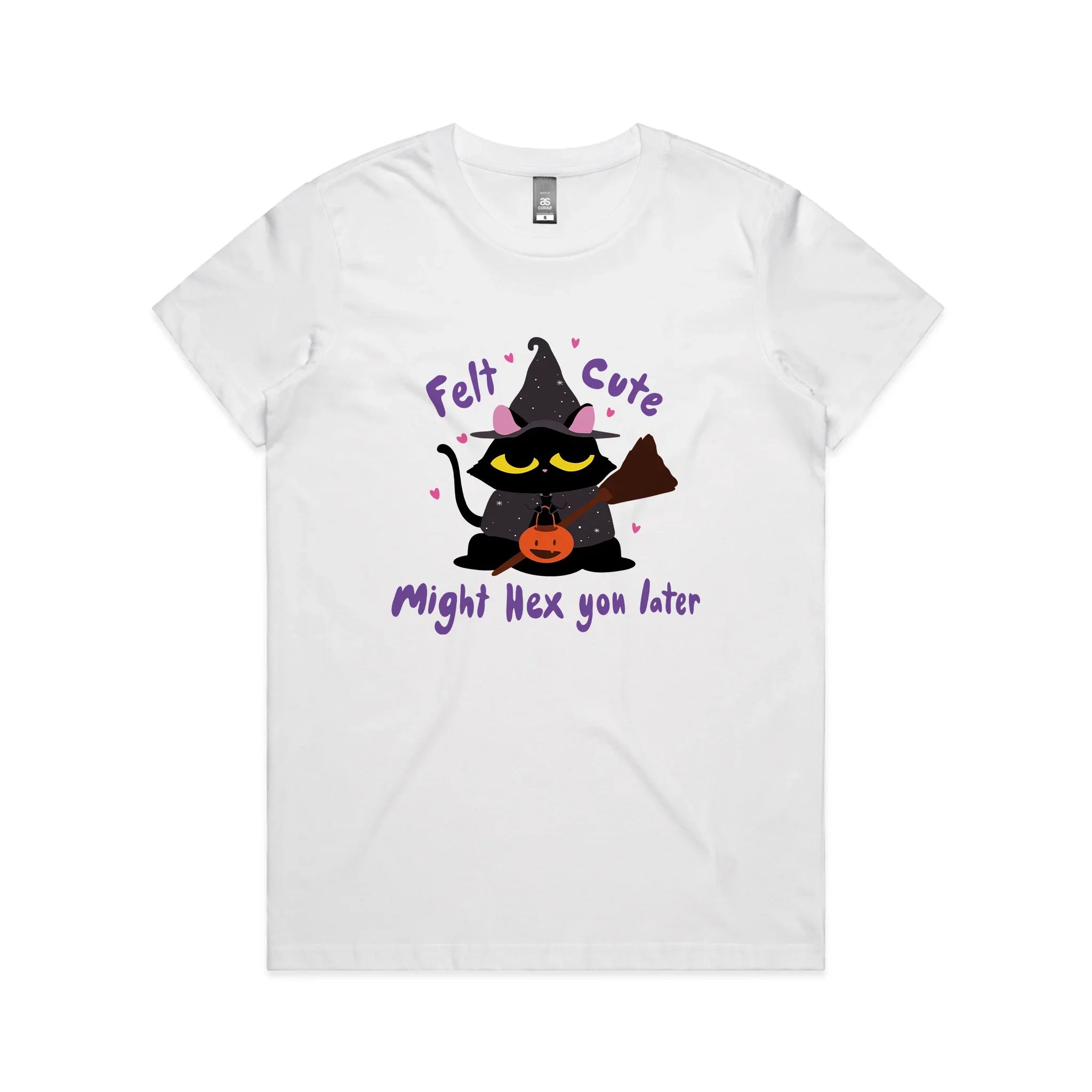 Felt Cute, Might Hex Tee Hoodie, Sweatshirt | CiraTrend.com (Image 5)