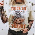 Feral Girl Halloween Shirt, Trick or trashy Shirt, feral Shirt, Halloween Sweater, Funny Halloween Hoodie, Sweatshirt