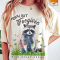 Feral Raccoon Christian DTF Transfers - THIS IS NOT A SHIRT Hoodie, Sweatshirt | CiraTrend.com