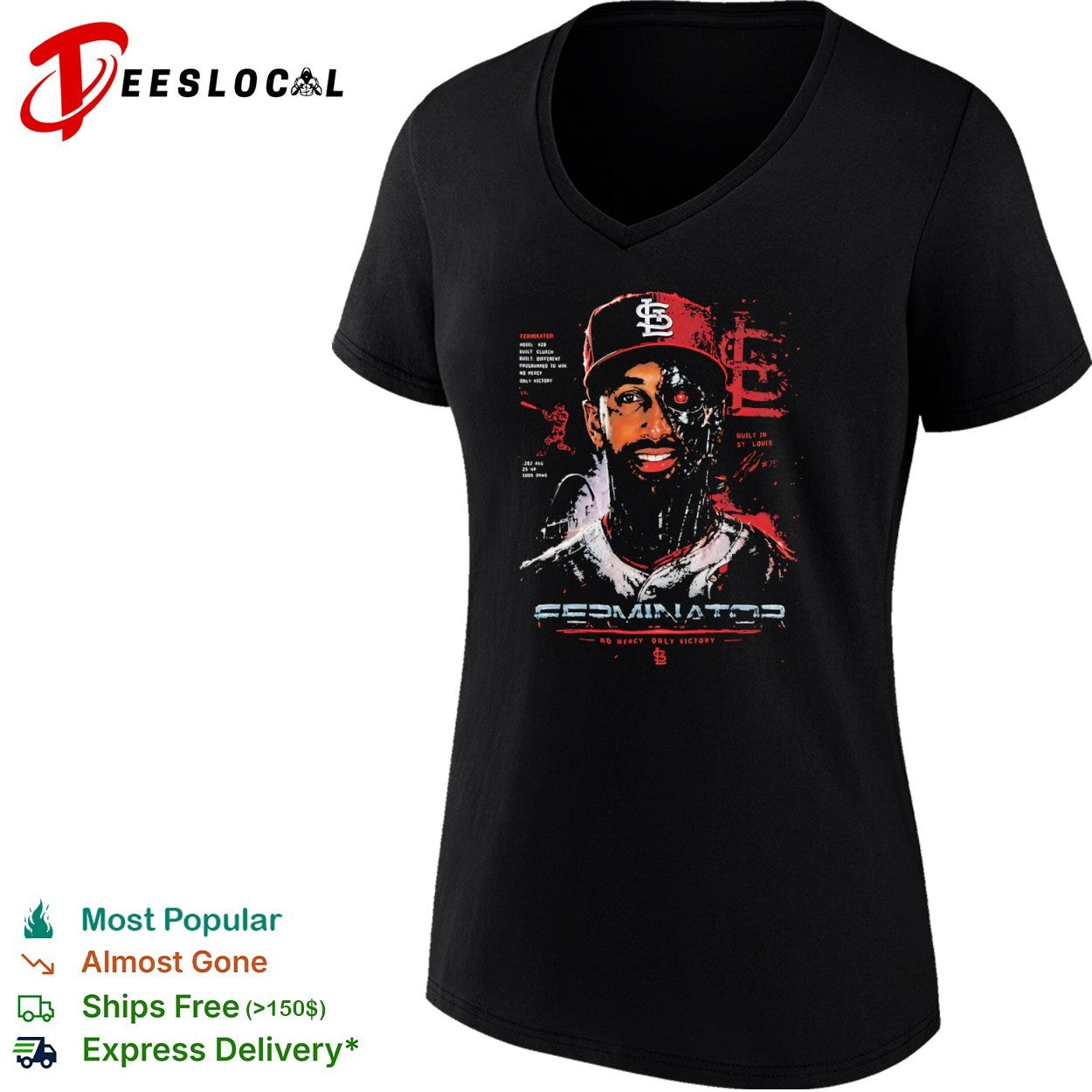 Ferminators Nolan Gorman St Louis Cardinals MLB Terminator shirt