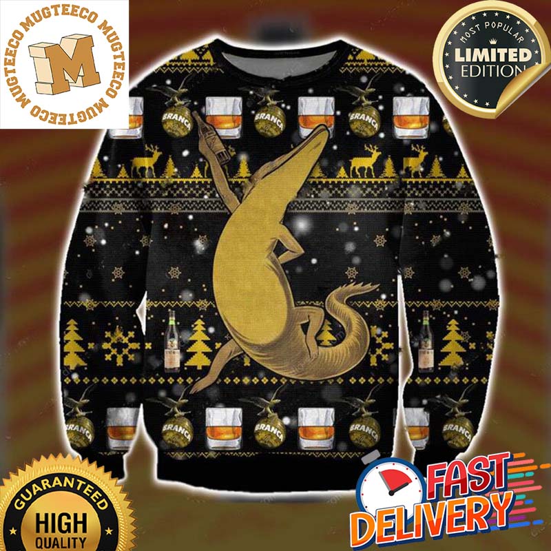 Fernet Branca Liqueur 3D Ugly Christmas Sweater For Holiday 2023 Xmas Gifts