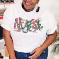 Festive Christmas Nurse T-Shirt, Unisex Shirt, Full Size, Full Color, Gift For Friend Hoodie, Sweatshirt | CiraTrend.com