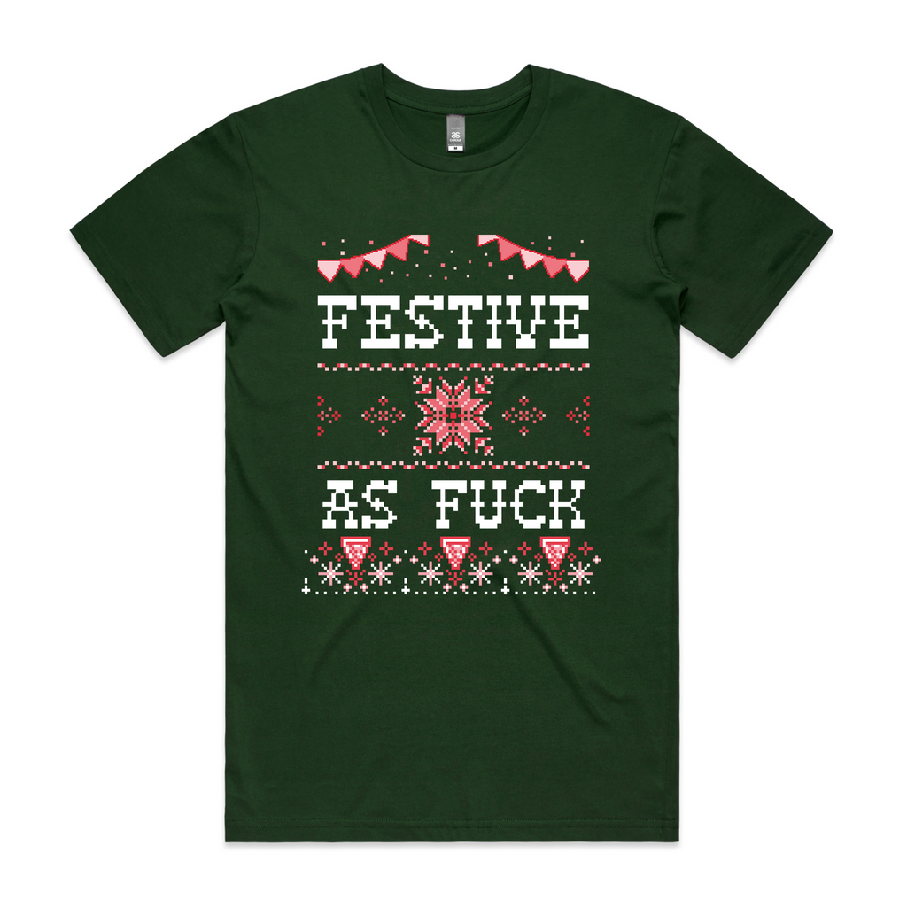 Festive As Fuck Tee Hoodie, Sweatshirt | CiraTrend.com (Image 1)