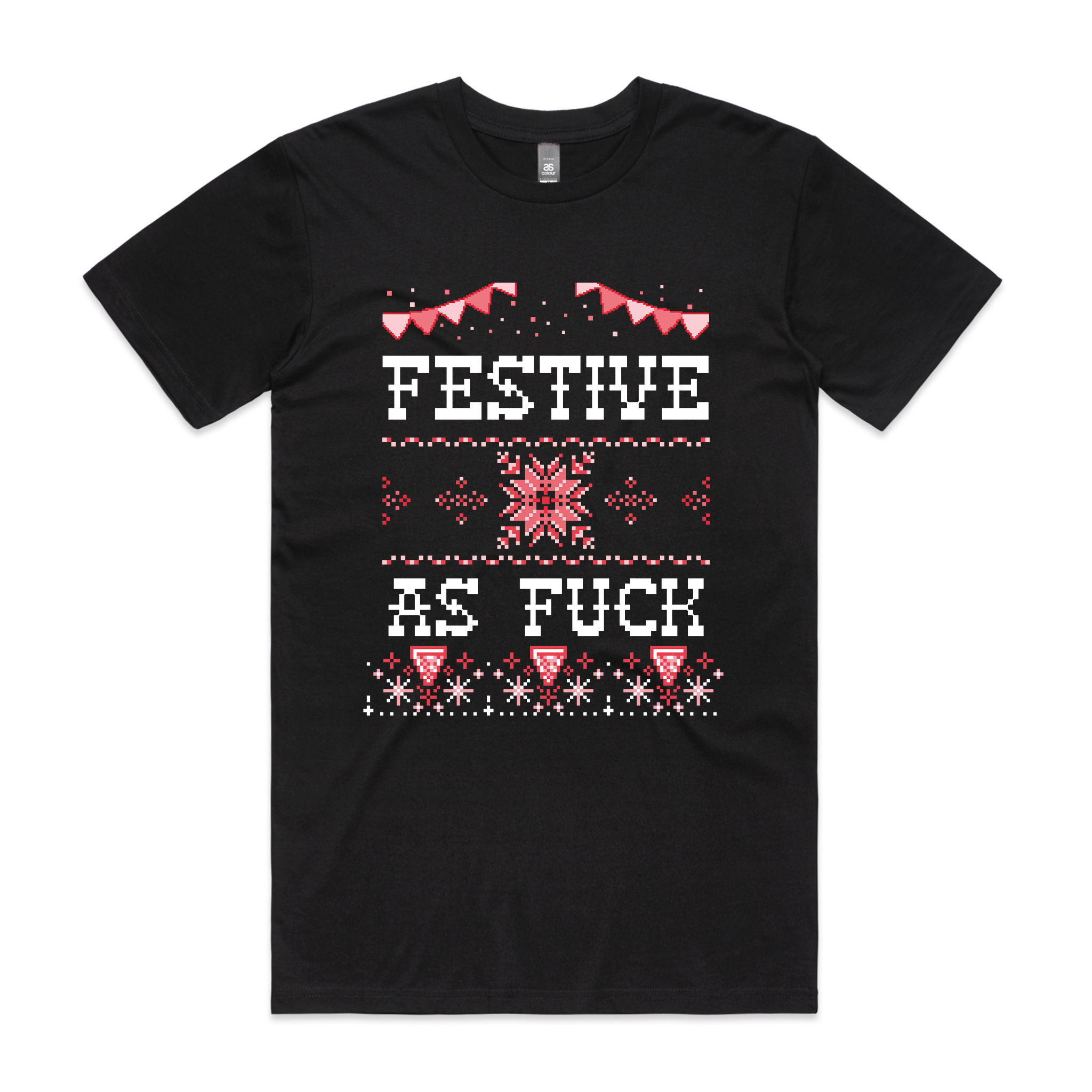 Festive As Fuck Tee Hoodie, Sweatshirt | CiraTrend.com (Image 2)