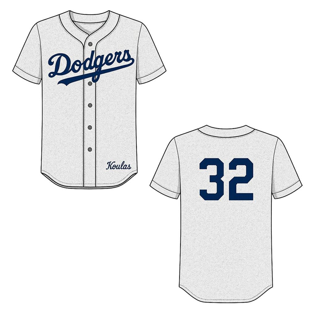 2025 Dodgers Sandy Koufax Brooklyn Jersey Giveaway - Grishko.com