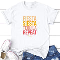 Fiesta Siesta Tequila Repeat Color Tee Hoodie, Sweatshirt | CiraTrend.com